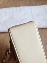 Load image into Gallery viewer, Chanel Ivory Beige Diana Small 24k Gold
