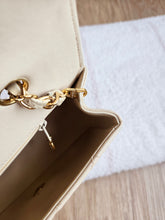 Load image into Gallery viewer, Chanel Ivory Beige Diana Small 24k Gold
