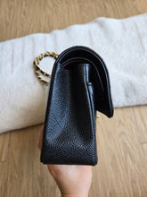 Load image into Gallery viewer, Chanel Small Classic Flap Black Caviar Gold Hardware
