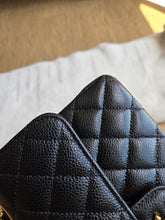 Load image into Gallery viewer, Chanel Small Classic Flap Black Caviar Gold Hardware
