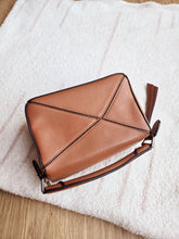 Load image into Gallery viewer, Loewe Classic Mini Puzzle Bag in Tan Calfskin
