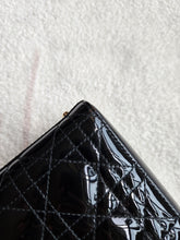 Load image into Gallery viewer, Lady Dior Mini Black Patent Gold Hardware

