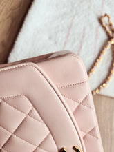 Load image into Gallery viewer, Chanel Powder Pink Diana Small 24k Gold
