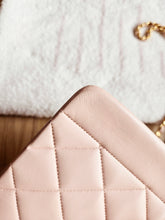 Load image into Gallery viewer, Chanel Powder Pink Diana Small 24k Gold
