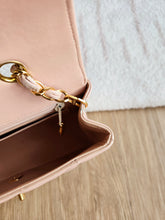 Load image into Gallery viewer, Chanel Powder Pink Diana Small 24k Gold

