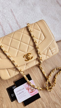 Load image into Gallery viewer, Chanel Dark Beige Diana Small 24k Gold
