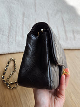 Load image into Gallery viewer, Chanel 17c Black Caviar Mini Rectangle Gold Hw
