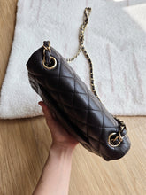 Load image into Gallery viewer, Chanel 17c Black Caviar Mini Rectangle Gold Hw
