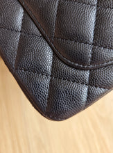 Load image into Gallery viewer, Chanel 17c Black Caviar Mini Rectangle Gold Hw
