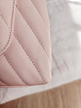 Load image into Gallery viewer, Chanel 20A Baby Pink Coco Handle Small Caviar Gold Hw
