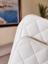 Load image into Gallery viewer, Chanel 17c Ivory Mini Square Gold Hardware
