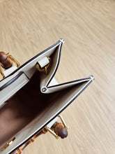 Load image into Gallery viewer, Gucci Diana Tote S/M Ivory Bamboo Handle
