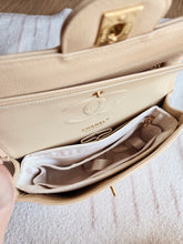 Load image into Gallery viewer, Chanel Classic Medium Flap Beige Clair Caviar Gold Hw

