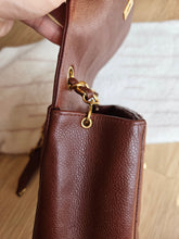 Load image into Gallery viewer, Chanel Chocolate Brown Caviar Small Square Flap 24k Gold
