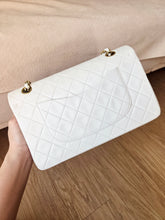 Load image into Gallery viewer, Chanel Classic Medium Flap White Vintage 24k Gold
