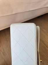 Load image into Gallery viewer, Chanel Classic Medium Flap White Vintage 24k Gold
