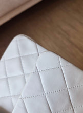 Load image into Gallery viewer, Chanel Classic Medium Flap White Vintage 24k Gold
