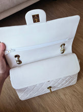 Load image into Gallery viewer, Chanel Classic Medium Flap White Vintage 24k Gold
