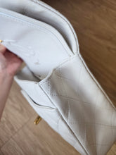 Load image into Gallery viewer, Chanel Classic Medium Flap White Vintage 24k Gold
