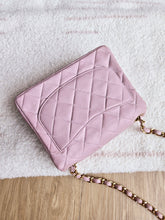 Load image into Gallery viewer, Chanel Lilac Mini Square Vtg 24k Gold
