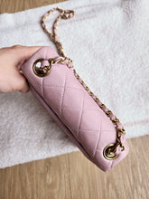 Load image into Gallery viewer, Chanel Lilac Mini Square Vtg 24k Gold
