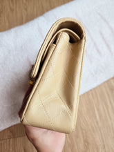 Load image into Gallery viewer, Chanel Small Classic Flap Dark Beige Vintage 24k Gold
