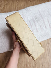 Load image into Gallery viewer, Chanel Small Classic Flap Dark Beige Vintage 24k Gold
