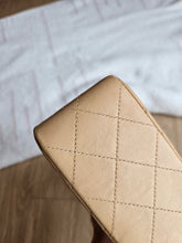 Load image into Gallery viewer, Chanel Dark Beige Small Classic Flap Vtg 24k Gold
