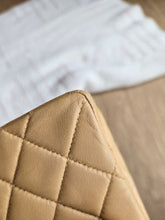 Load image into Gallery viewer, Chanel Dark Beige Small Classic Flap Vtg 24k Gold
