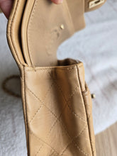 Load image into Gallery viewer, Chanel Dark Beige Small Classic Flap Vtg 24k Gold
