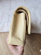 Load image into Gallery viewer, Chanel Classic Beige Clair Medium Flap Caviar 24k Gold
