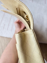 Load image into Gallery viewer, Chanel Classic Beige Clair Medium Flap Caviar 24k Gold
