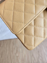 Load image into Gallery viewer, Chanel Dark Beige Classic Medium Flap Caviar 24k Gold
