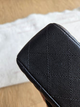 Load image into Gallery viewer, Chanel 17c Mini Rectangle Black Caviar Champagne Gold Hw
