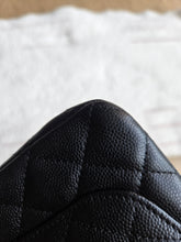 Load image into Gallery viewer, Chanel 17c Mini Rectangle Black Caviar Champagne Gold Hw
