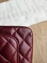 Load image into Gallery viewer, Chanel 15B Burgundy Caviar Classic Mini Rectangle Gold Hardware
