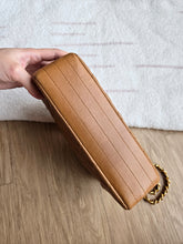 Load image into Gallery viewer, Chanel Caramel Half Moon Small Flap 24k Gold
