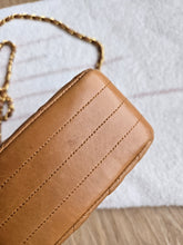 Load image into Gallery viewer, Chanel Caramel Half Moon Small Flap 24k Gold
