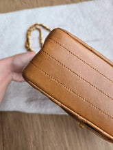 Load image into Gallery viewer, Chanel Caramel Half Moon Small Flap 24k Gold
