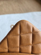 Load image into Gallery viewer, Chanel Caramel Half Moon Small Flap 24k Gold
