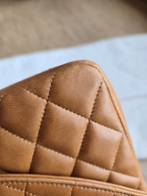 Load image into Gallery viewer, Chanel Caramel Half Moon Small Flap 24k Gold
