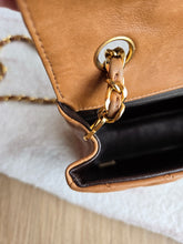 Load image into Gallery viewer, Chanel Caramel Half Moon Small Flap 24k Gold
