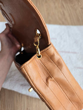 Load image into Gallery viewer, Chanel Caramel Half Moon Small Flap 24k Gold
