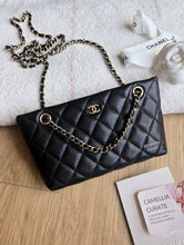 Load image into Gallery viewer, Chanel 25c Mini Tote Black Caviar Gold Hardware
