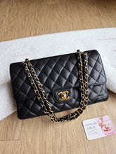 Load image into Gallery viewer, Chanel Classic Medium Flap Black Caviar 24k Gold
