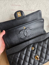 Load image into Gallery viewer, Chanel Classic Medium Flap Black Caviar 24k Gold

