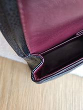Load image into Gallery viewer, Chanel Classic Flap Medium Black Caviar Burgundy Interior Gold Hardware
