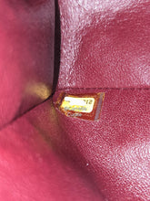 Load image into Gallery viewer, Chanel Classic Flap Medium Black Caviar Burgundy Interior Gold Hardware

