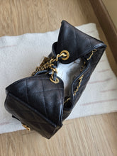 Load image into Gallery viewer, Chanel 25 Small Black Caviar Gold Hw
