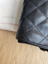 Load image into Gallery viewer, Chanel 25 Small Black Caviar Gold Hw

